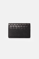 Bottega Veneta Intrecciato Deri Clutch Siyah